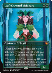 Leaf-Crowned Visionary - Green