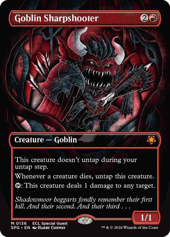 Goblin Sharpshooter - Red