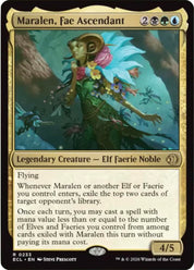 Maralen, Fae Ascendant - Black/Green/Blue