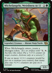 Michelangelo, Weirdness to 11 - Green