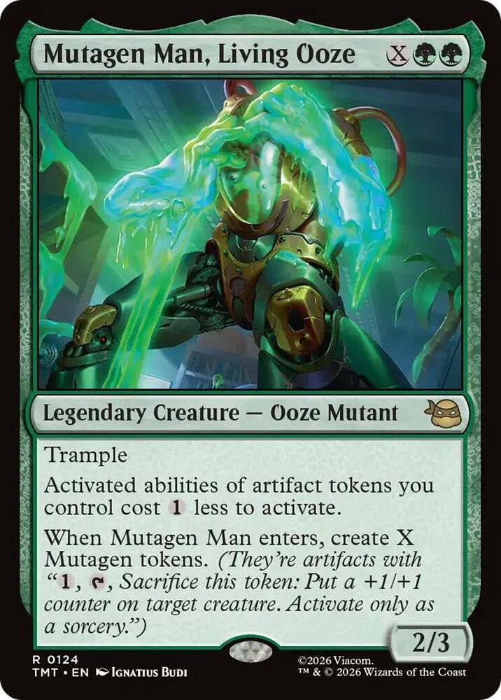 Mutagen Man, Living Ooze - Green