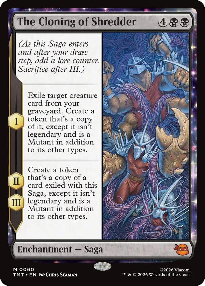 The Cloning of Shredder - Black