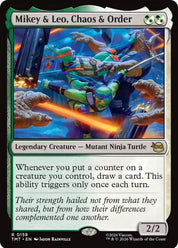 Mikey & Leo, Chaos & Order - Green/White