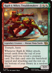 Raph & Mikey, Troublemakers - Red/Green