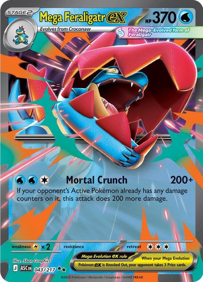Mega Feraligatr ex - Water