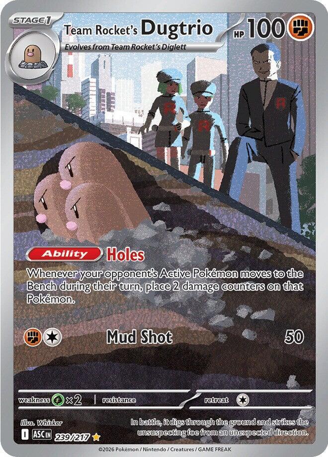 Team Rocket's Dugtrio  - Fighting