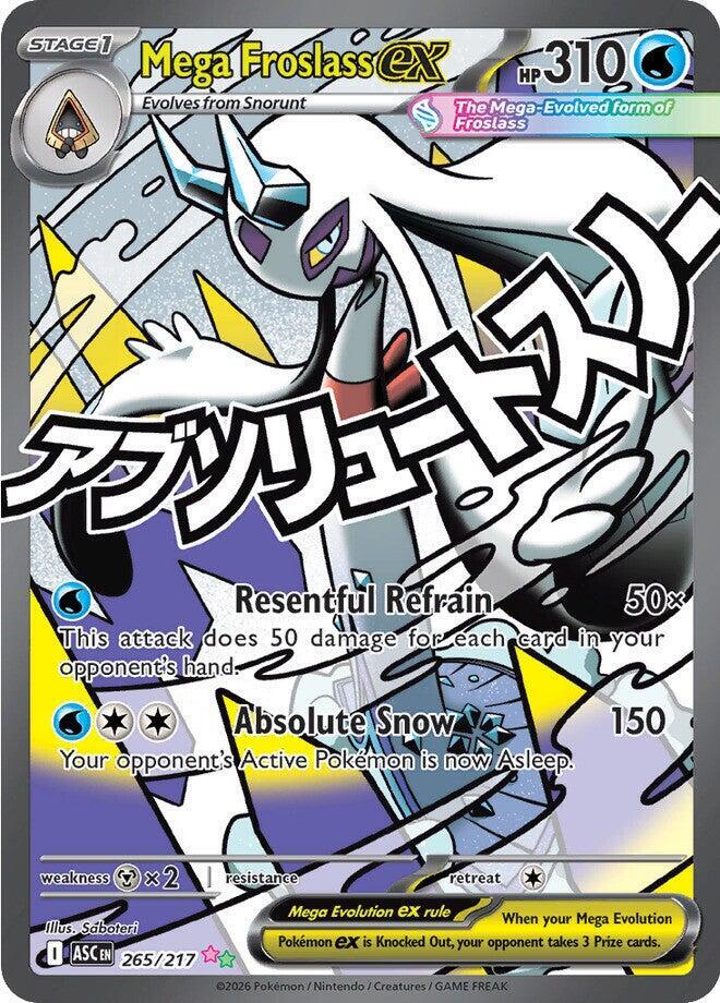 Mega Froslass EX - Water
