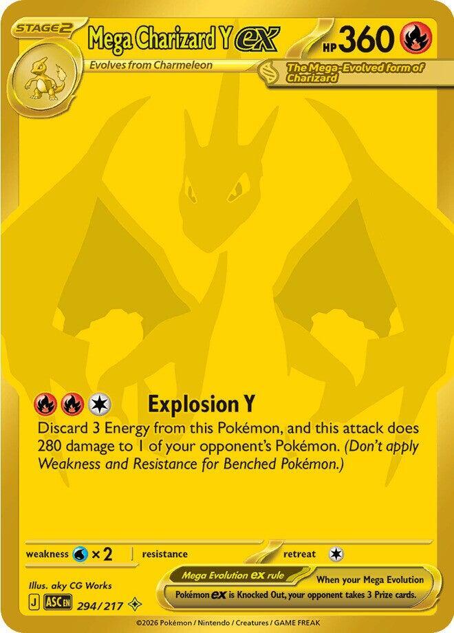 Mega Charizard Y EX - Fire