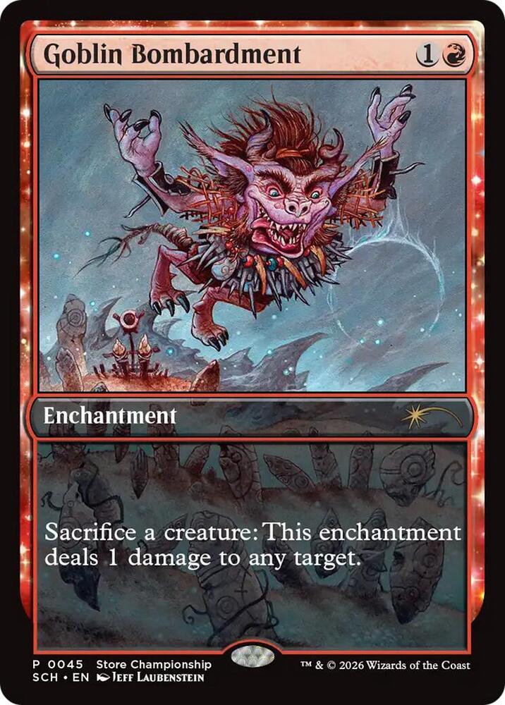 Goblin Bombardment - Red