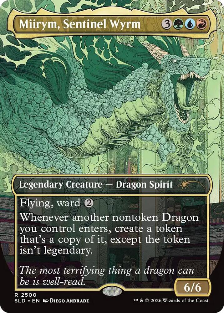 Miirym, Sentinel Wyrm - Green/Blue/Red