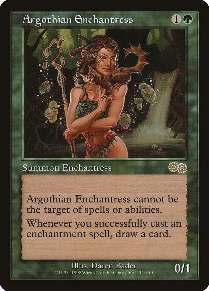 Argothian Enchantress - GREEN