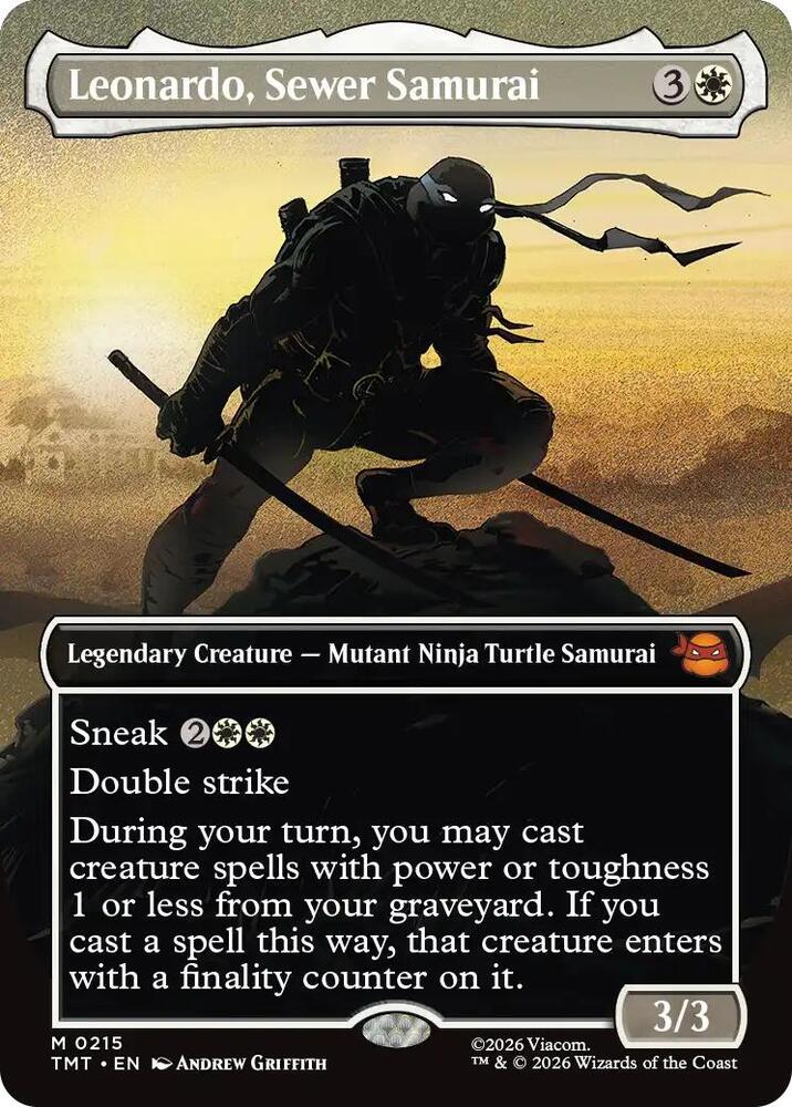 Leonardo, Sewer Samurai - White