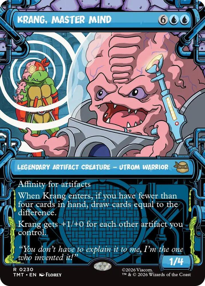 Krang, Master Mind - Blue