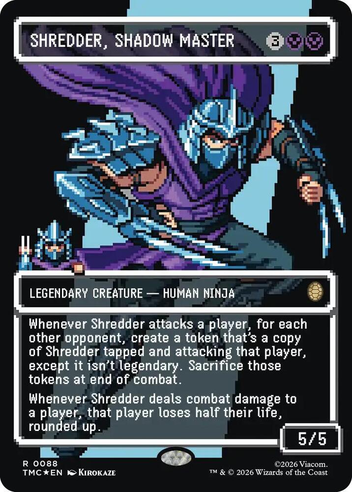 Shredder, Shadow Master - Black