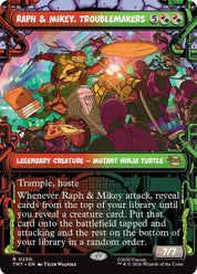 Raph & Mikey, Troublemakers - Red/Green
