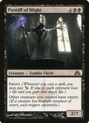 Pontiff of Blight - Black