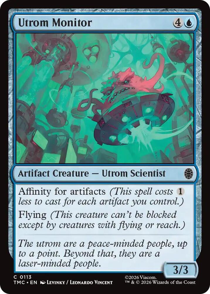 Utrom Monitor - Blue