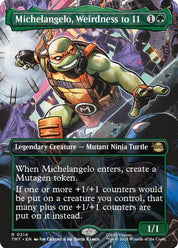 Michelangelo, Weirdness to 11 - Green