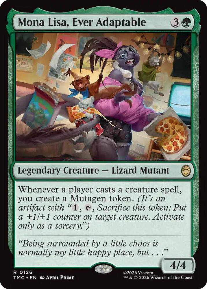 Mona Lisa, Ever Adaptable - Green