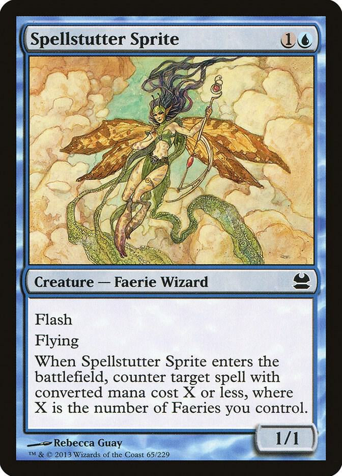 Spellstutter Sprite - Blue - Staple