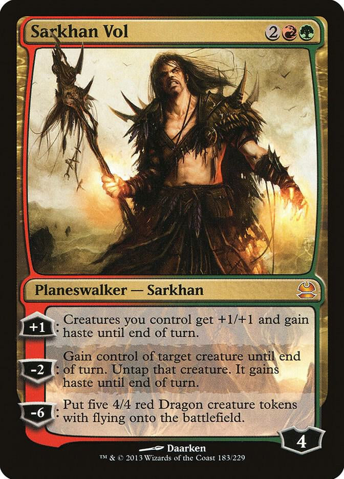 Sarkhan Vol - Red/Green