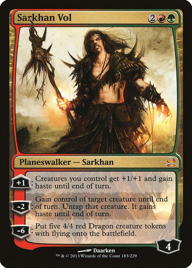 Sarkhan Vol - Red/Green Infinity Flux Sarkhan Vol - Red/Green Infinity Flux