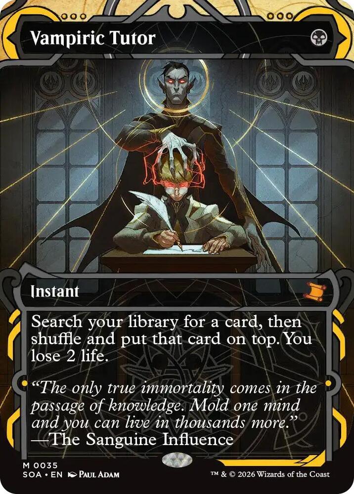 Vampiric Tutor - Black