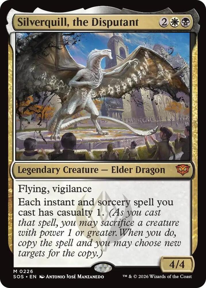 Silverquill, the Disputant - White/Black