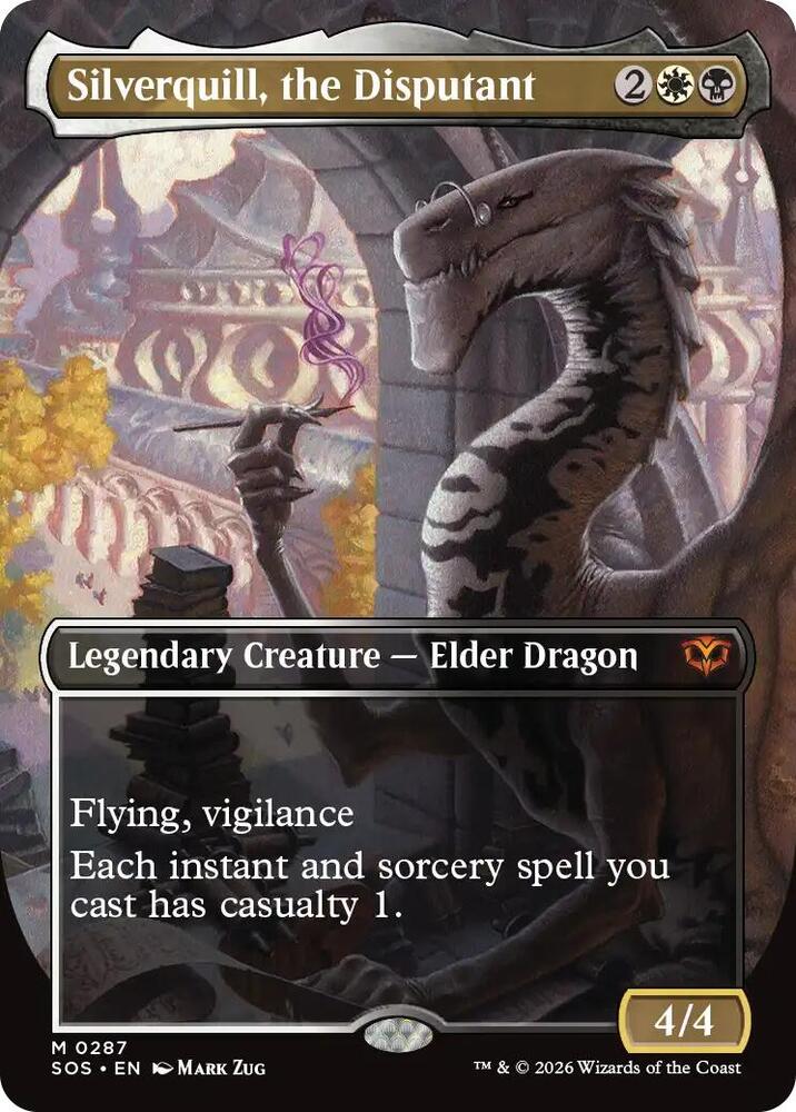 Silverquill, the Disputant - White/Black