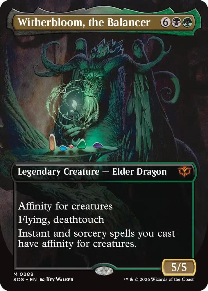 Witherbloom, the Balancer - Black/Green