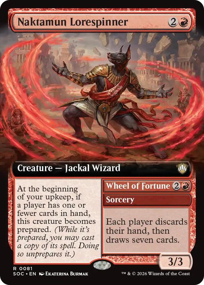 Naktamun Lorespinner - Red