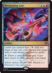 Resonating Lute - Blue/Red/Artifact