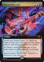 Resonating Lute - Blue/Red/Artifact