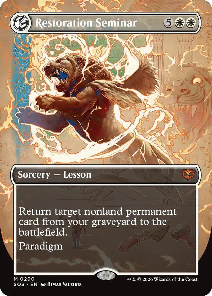Restoration Seminar - White