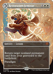 Restoration Seminar - White