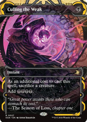 Culling the Weak - Black