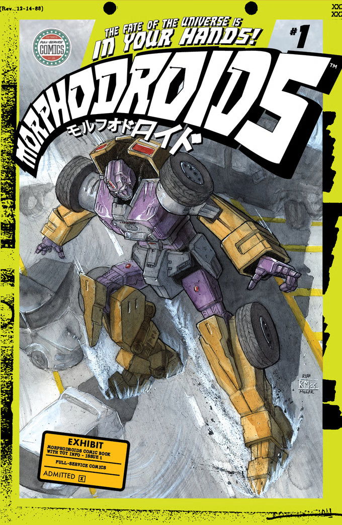 Morphodroids #1 Deluxe Ed – Forgotten Robot Warriors Return!