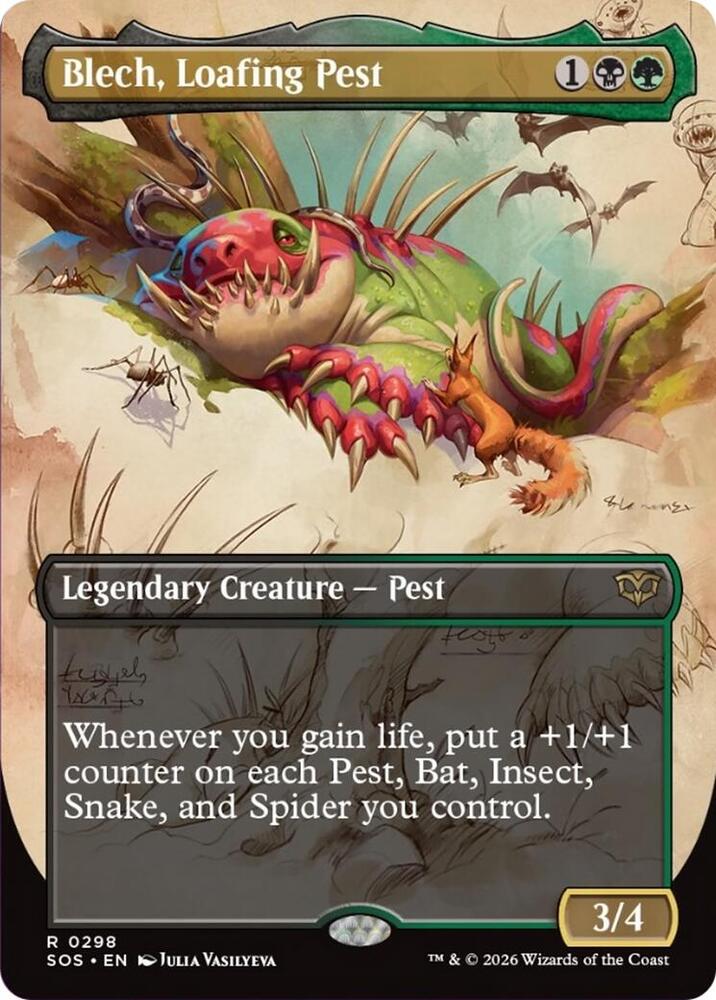 Blech, Loafing Pest - Black/Green