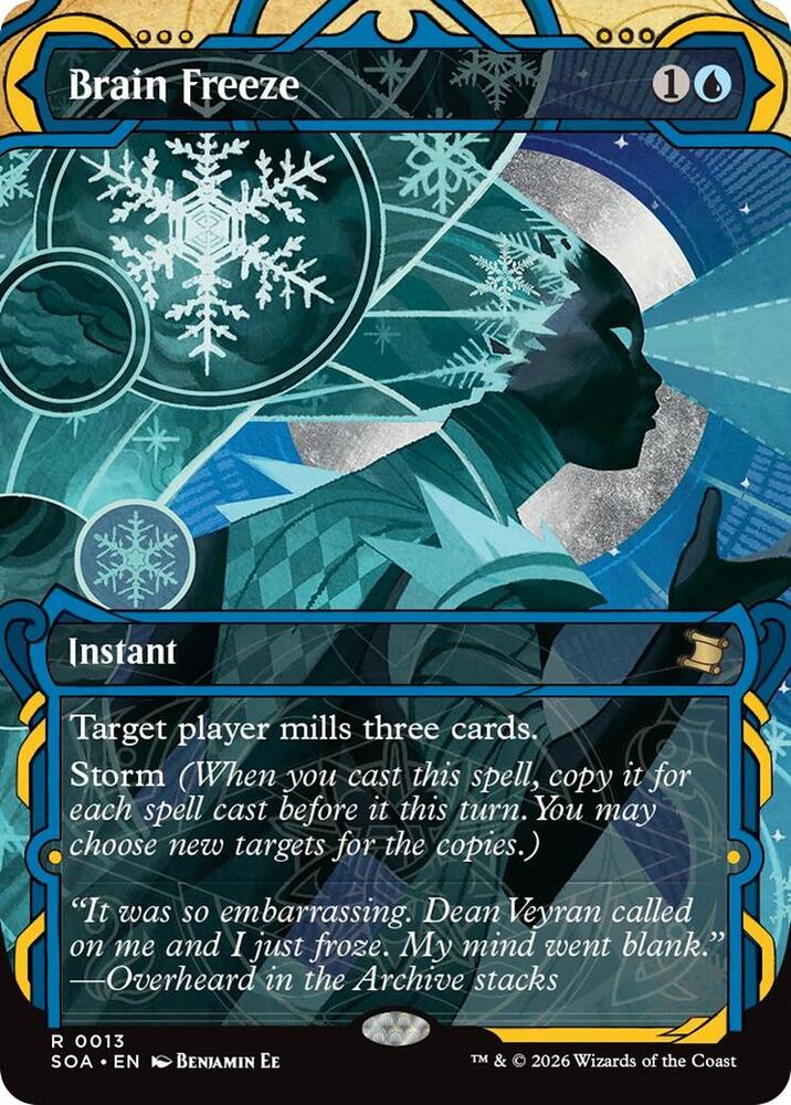 Brain Freeze - Blue