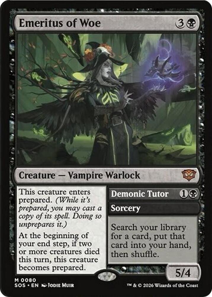 Emeritus of Woe - Black