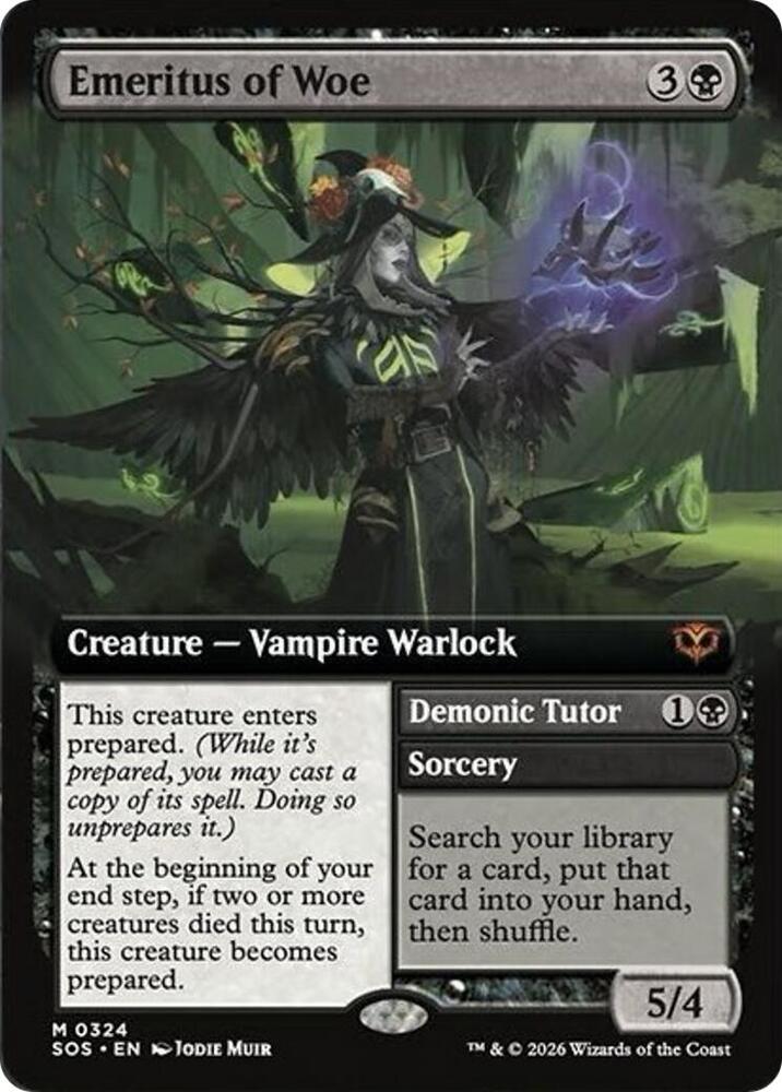 Emeritus of Woe - Black
