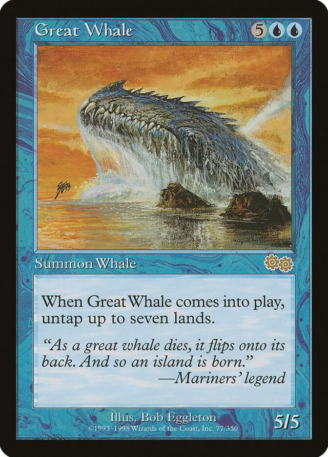 Great Whale - Blue