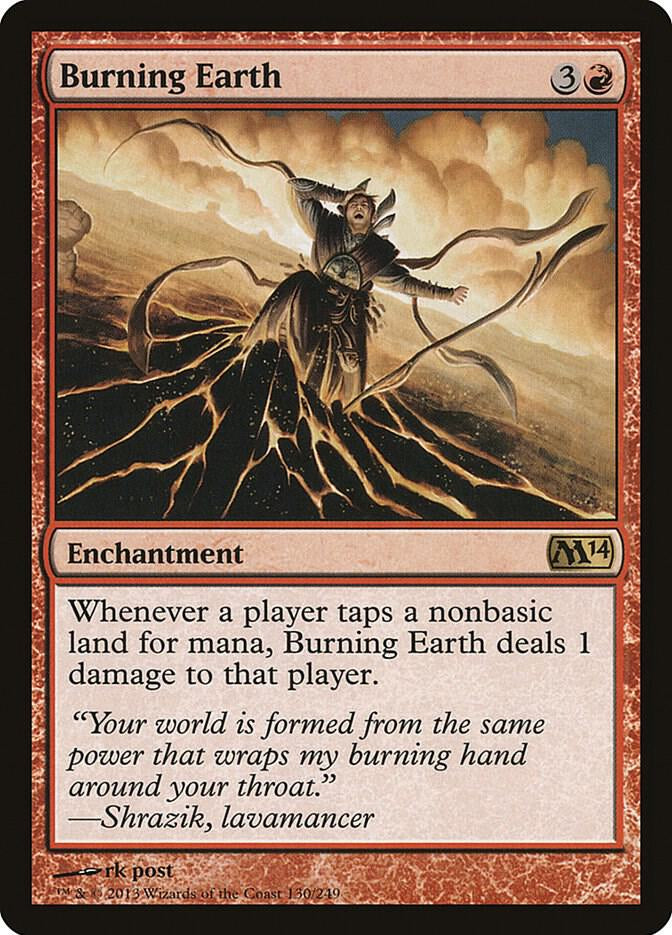 Burning Earth - Red
