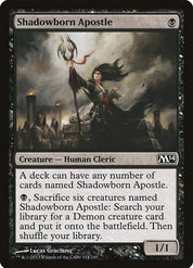 Shadowborn Apostle - Black