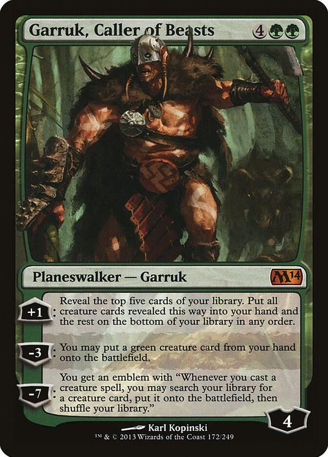 Garruk, Caller of Beasts - Green