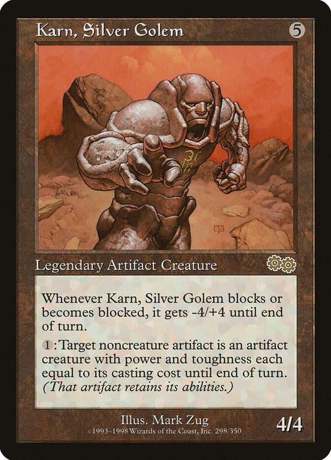 Karn, Silver Golem - Artifact