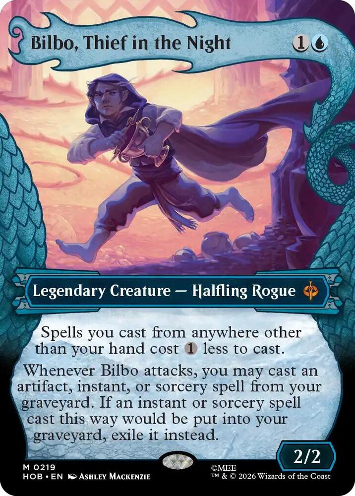 Bilbo, Thief in the Night - Blue