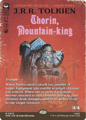 Thorin, Mountain-king - Red
