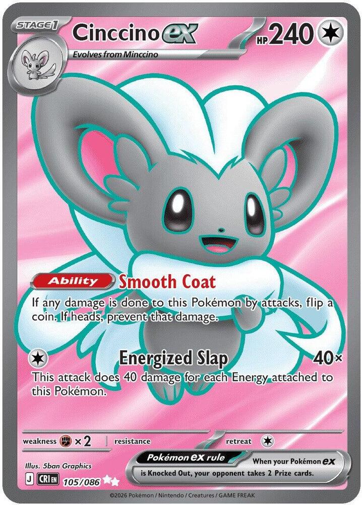 pokemon shiny infinity cards Cinccino ex – Flux Character:Lorcana Logo SET_Base SetGRADER_Ungraded the trusted official grading Artes Secretas De Sachiko