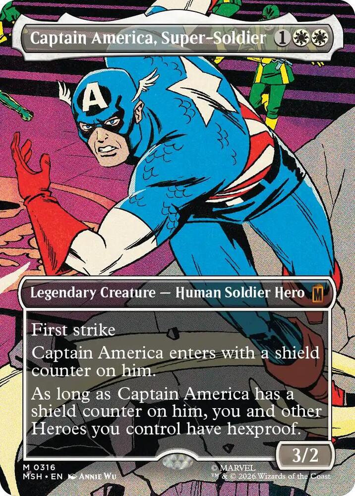 Captain America, Super-Soldier - White